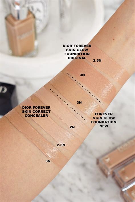 dior forever skin glow 3.5n|dior forever glow shades.